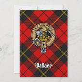 Clan Wallace Crest Invitation (Dos)