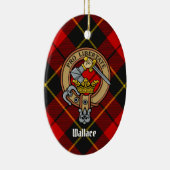 Clan Wallace Crest keramisch Ornament (Rechts)