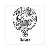 Clan Wallace Crest Rubber Stamp Rubberstempel (Afrduk)