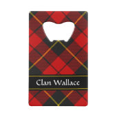 Clan Wallace Crest sur Tartan (Dos)