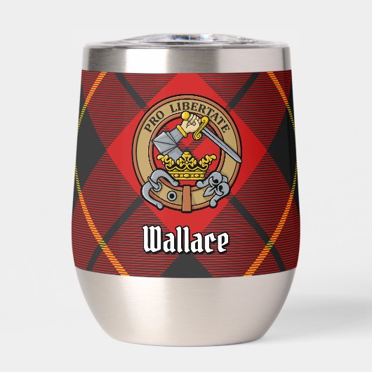 Clan Wallace Crest sur Tartan (Avant)