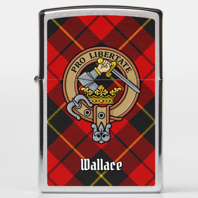 Clan Wallace Crest Zippo Lighter (Voorkant)