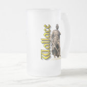 Clan Wallace Old Scotland Matglas Bierpul (Voorkant rechts)