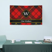 Clan Wallace Tartan Banner (Beurs)