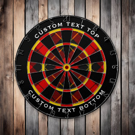 Clan Wallace Tartan Dart Board Dartbord