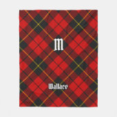 Clan Wallace Tartan Fleece Blanket Deken (Voorkant)