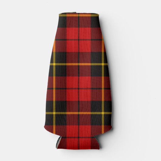 Clan Wallace Tartan Flesjeskoeler (Voorkant)
