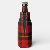 Clan Wallace Tartan Flesjeskoeler (Fles Achterkant)