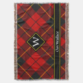 Clan Wallace Tartan Lancer la couverture (devant Vertical)