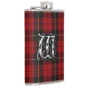 Clan Wallace Tartan Old Scotland Flask Heupfles (Rechts)