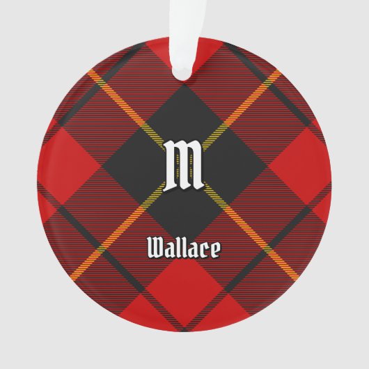 Clan Wallace Tartan Ornement (devant)