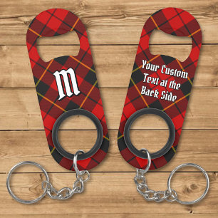Clan Wallace Tartan Sleutelhanger Bottle Open Mini Flessenopener