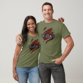 Clan Wallace Tartan Spirit Shirt (Unisex)