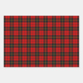 Clan Wallace Tartan Wrapping Paper Sheets (Voorkant)