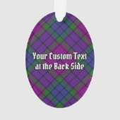 Clan Wardlaw Crest sur Tartan (dos)