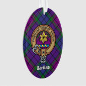Clan Wardlaw Crest sur Tartan (devant)