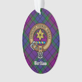 Clan Wardlaw Crest sur Tartan (devant)