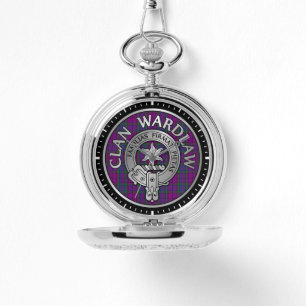 Clan Wardlaw Crest & Tartan Horloge