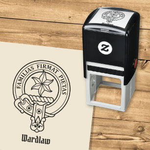Clan Wardlaw Crest Zelfinktende Stempel