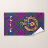 Clan Wardlaw sur Tartan (Serviette à main)