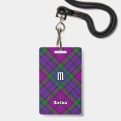 Clan Wardlaw Tartan Badge (Voorzijde met lanyard)