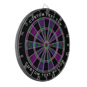 Clan Wardlaw Tartan Dartbord (Voorkant Links)