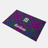 Clan Wardlaw Tartan Deurmat (Schuin)