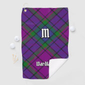 Clan Wardlaw Tartan Golfhanddoek (Insitu)