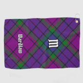 Clan Wardlaw Tartan Golfhanddoek (Horizontaal)