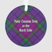 Clan Wardlaw Tartan Ornament (achterkant)