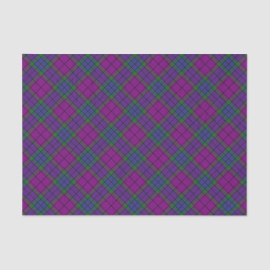 Clan Wardlaw Tartan Tissuepapier (Voorkant)