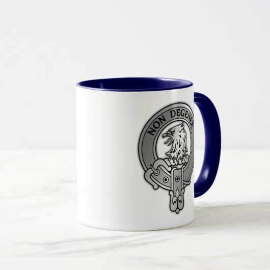 Clan Wedderburn Crest Mok (Voorkant rechts)