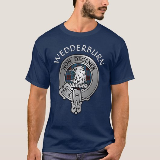 Clan Wedderburn Crest T-shirt (Voorkant)