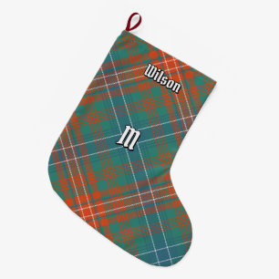 Clan Wilson Ancient Tartan Grote Kerstsok