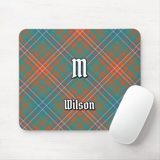 Clan Wilson Ancient Tartan Muismat (Met muis)