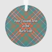 Clan Wilson Ancient Tartan Ornament (achterkant)