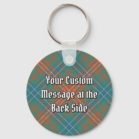 Clan Wilson Ancient Tartan Sleutelhanger (Achterkant)