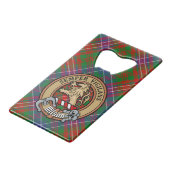 Clan Wilson Crest sur Tartan moderne (Devant Angle)