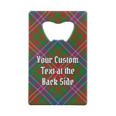 Clan Wilson Crest sur Tartan moderne (Dos)