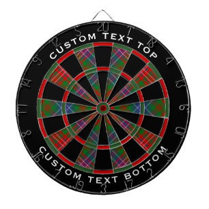 Clan Wilson Modern Tartan Dartbord