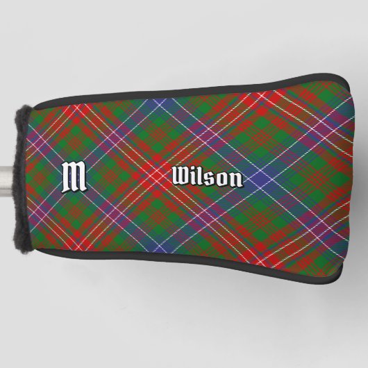 Clan Wilson Modern Tartan Golfheadcover (Voorkant)
