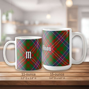 Clan Wilson Modern Tartan Koffiemok