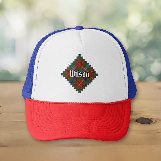 Clan Wilson Modern Tartan Trucker Pet