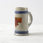 Clan Wolf stein Bierpul (Voorkant rechts)