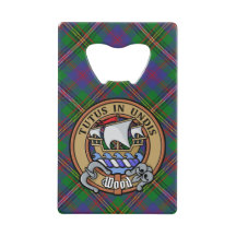 Clan Wood Crest boven Tartan