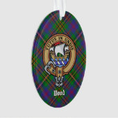 Clan Wood Crest sur Tartan (devant)