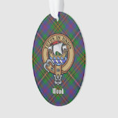 Clan Wood Crest sur Tartan (devant)