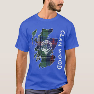 Clan Wood familienaam achternaam reünie bijpassend T-shirt