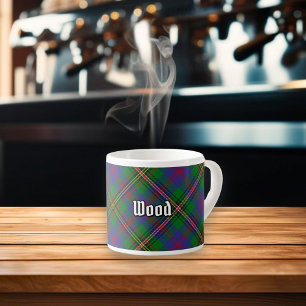 Clan Wood Tartan Espresso Kop