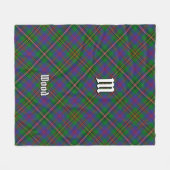 Clan Wood Tartan Fleece Deken (Voorkant (Horizontaal))